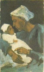 Woman with Baby on her Lap